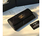 2020 Chanel 19 long flap wallet AP0955