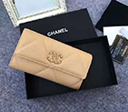 2020 Chanel 19 long flap wallet AP0955