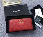 2020 Chanel 19 long zipped wallet AP0946