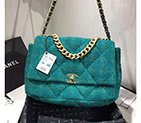 2020 Chanel 19 maxi flap bag AS1162