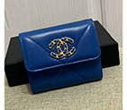 2020 Chanel Tri-fold short flap wallet AP1064