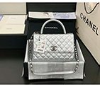 2020 Chanel flap bag with top handle A92991