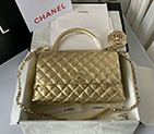 2020 Chanel flap bag with top handle A92991