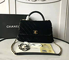 2020 Chanel flap bag with top handle A92991