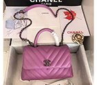 2020 Chanel small flap bag with top handle A92990