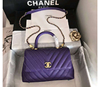 2020 Chanel small flap bag with top handle A92990