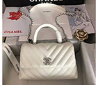 2020 Chanel small flap bag with top handle A92990