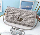 2020 LEATHER MIU MIU ICONIC CRYSTAL BAG 5BD233