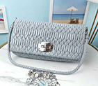 2020 LEATHER MIU MIU ICONIC CRYSTAL BAG 5BD233