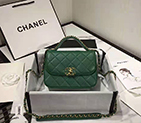 2020 chanel small flap bag with top handle AS0967