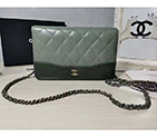 2021 Chanel 19 WOC Mini Flap Bag A33814