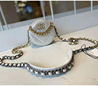 2021 Chanel 19 clutch with chain AP0945