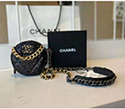 2021 Chanel 19 clutch with chain AP0945