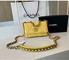 2021 Chanel 19 wallet on chain AP0957