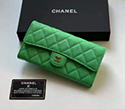 2021 Chanel Matelasse Bi-Fold Wallet A80758