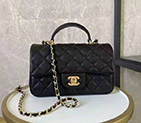 2021 Chanel Mini Flap Bag with Top Handle AS2431