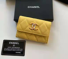 2021 Chanel flap card holder AP2038