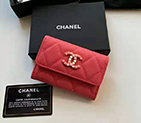 2021 Chanel flap card holder AP2038