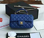 2021 Chanel mini flap bag with top handle AS2431