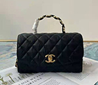 2021 Chanel small flap bag with top handle AS2478
