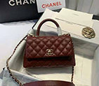 2021 chanel flap bag with top handle A92990