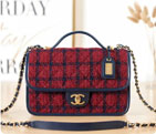 2022 Chanel SMALL FLAP BAG WITH TOP HANDLE AS3653
