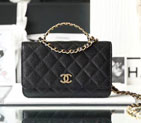 2022 Chanel WOC With Top Handle A33814