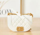 2022 Small Boy Chanel Messenger Bag AS3350