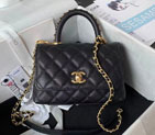 2023 Chanel MINI FLAP BAG WITH TOP HANDLE AS2215