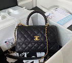 2023 Chanel flap bag with top handle A92990