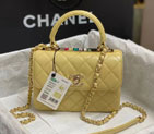 2024 CHANEL FLAP BAG WITH TOP HANDLE AS4654
