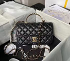 2024 CHANEL Mini handbag with top handle AS4924