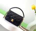 2024 Chanel MINI FLAP BAG WITH TOP HANDLE AS5164