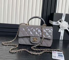 2024 Chanel Mini FLAP BAG WITH TOP HANDLE AS2431
