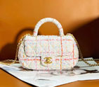 2024 Chanel SMALL BAG WITH TOP HANDLE AS4573