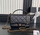 2025 Chanel FLAP BAG WITH TOP HANDLE AS5317