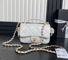 2025 Chanel SMALL FLAP BAG WITH TOP HANDLE AS5298