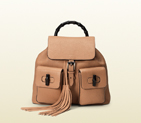 Bamboo leather backpack 370833 A7M0N 2754
