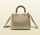 Bamboo shopper mini leather top handle bag 368823 AH90G 9524