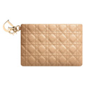 Beige coated-canvas Dior Panarea pouch S0155OPCD M111