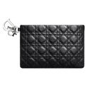 Black coated-canvas Dior Panarea pouch S0155PPCD M900