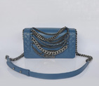 Boy Chanel Flap Shoulder Bag in Sheepskin Leather A67919 Light Blue A67919