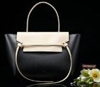 Celine Belt Bag Smooth Calfskin Leather C3345 Black&OffWhite C3345