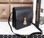 Celine Classic Box Small Flap Bag Lambskin Leather C3118 Black C3118