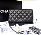 Chanel A33814 Original Sheepskin Leather mini Flap Bag Black with Silver A33814