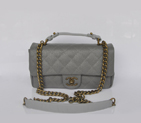 Chanel Classic Caviar leather Top Flap Bag A67622 Gray A67622