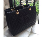Chanel Classic Coco Bag Black GST Caviar Leather A50995 Gold A50995