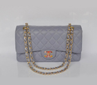 Chanel Classic Flap Bag 1113 Sheepskin leather in Lavender with Multicolour CC Logo  1113