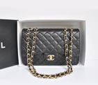 Chanel Jumbo Classic Original Lambskin leather Flap Bag A36076 Black A36076