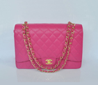 Chanel Jumbo Quilted Classic Caviar leather Flap Bag A58601 Rose Gold A58601